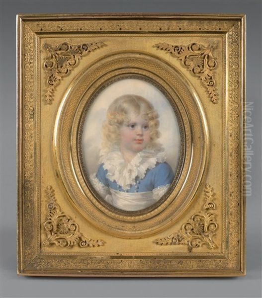 Portrait De Napoleon-francois-joseph-charles Prince De Parme, En Habit Bleu - view 1