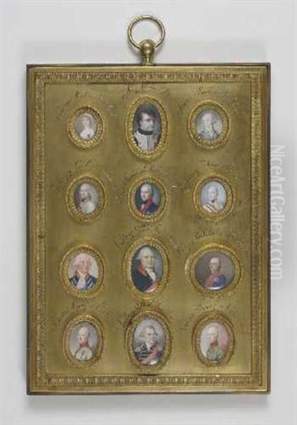Portrats (12 Works, Framed Together) - view 1