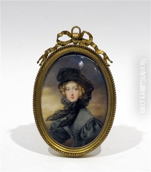 Portrait De Sa Majeste Louise, Reine Des Belges - view 1