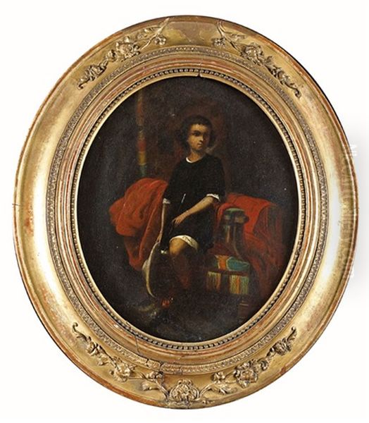 Portrait Du Duc De Montpensier A L'age De 13 Ans - view 1