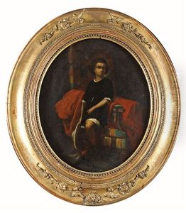 Portrait Du Duc De Montpensier A L'age De 13 Ans by Jean-Baptiste Isabey