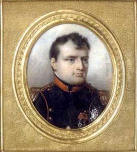 Napoleon Bonaparte, Emperor Of France, In The Uniform Of The Chasseurs-a-cheval...wearing The Badge And Grand Eagle Of The Imperial French Order Of The Legion Of Honour