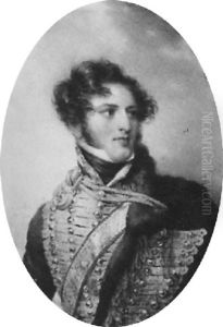 Frederick Charles William Seymour In The Uniform Of The 7th Regiment Of The Light Dragoons (hussars)