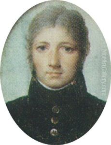 An Officer With Short Hair And Side-whiskers Wearing A Blue Uniform