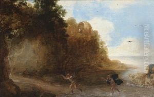 Neptune And Coronis by Breenburg Bartholomaus