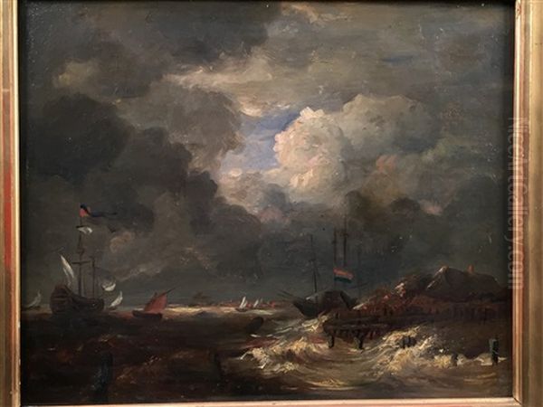Navires Pres De La Cote - view 1