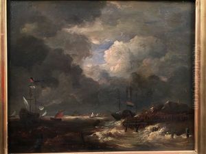 Navires Pres De La Cote