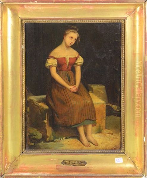 Portrait De Jeune Paysanne - view 1