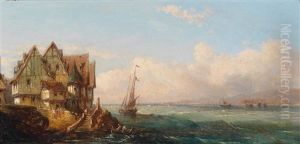 Fischerdorf Am Meer