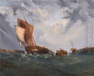 Marina by Louis-Gabriel-Eugene Isabey