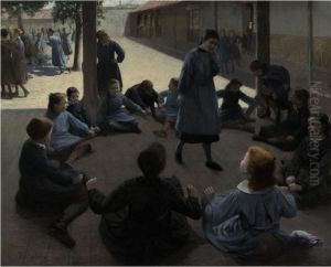 Le Jeu De Furet by Albert Bartholome