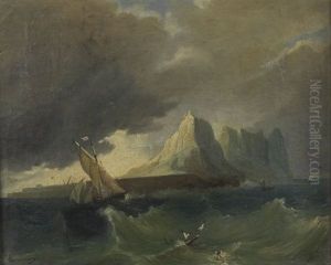 La Sortie Du Port Dans Une Mer Houleuse La Sortie Du Port Dans Une Mer Houleuse