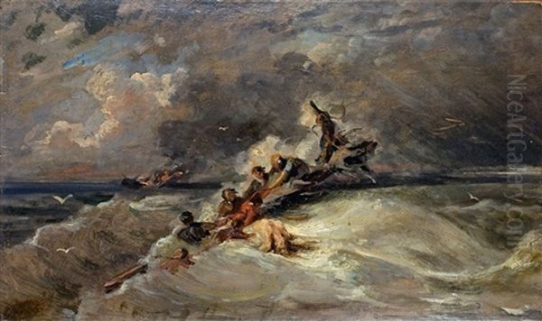 Schiffbruchige Auf Sturmischer See - view 1