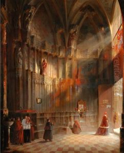 Prozession In Einer Kirche