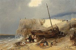 A Coastal Scene A Coastal Scene