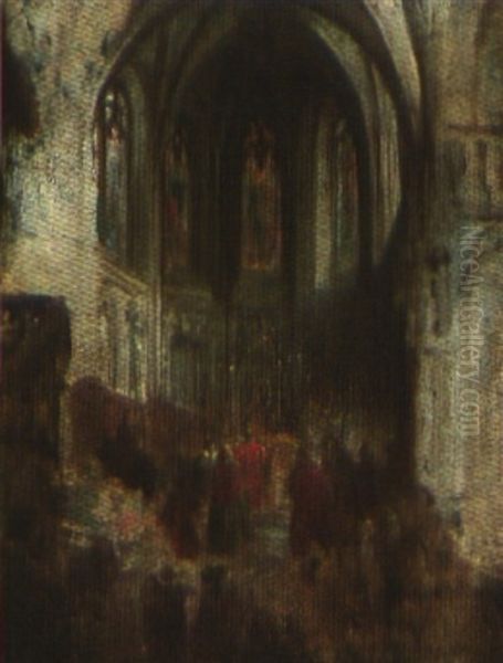 Messe Im Chor Einer Kathedrale - view 1