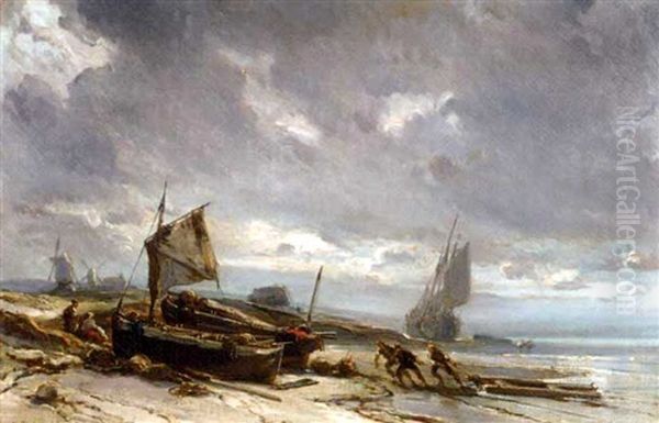 Boats On The Shore - view 1