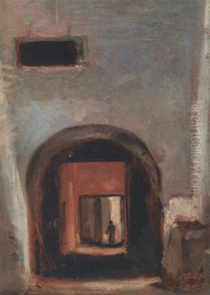 Passage Voute Dans La Casbah D'alger - view 1