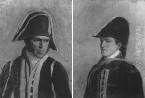Portrait D'officier by Louis-Gabriel-Eugene Isabey