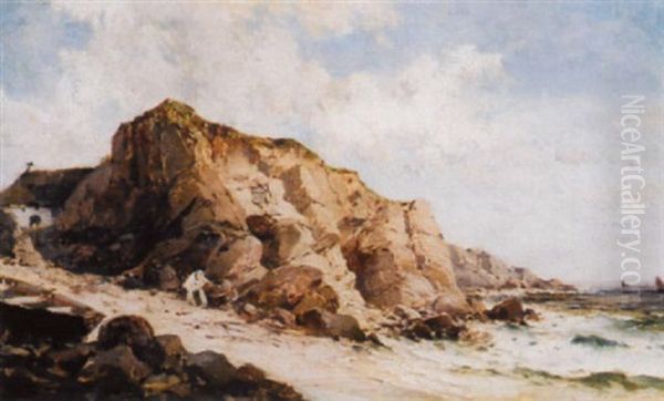 Kustenlandschaft Mit Fischer - view 1