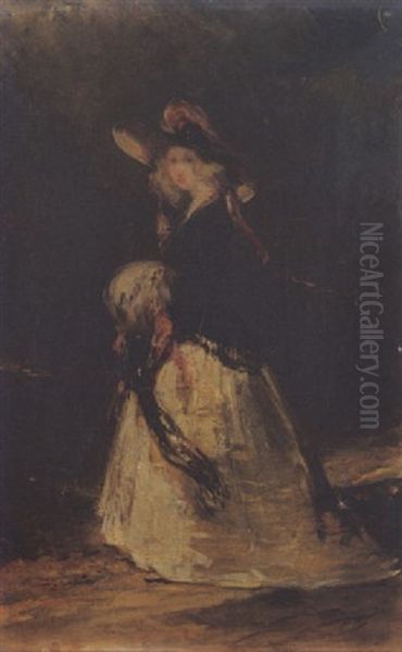 Jeune Fille Au Manchon - view 1