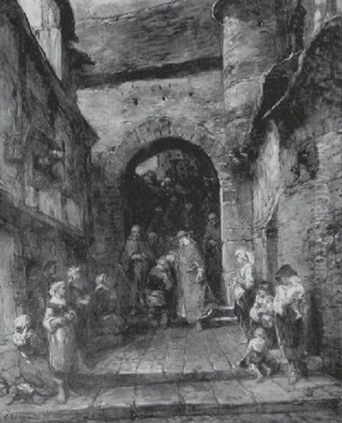 La Benediction Du Cardinal - view 1