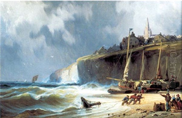 Pecheurs En Bord De Mer - view 1