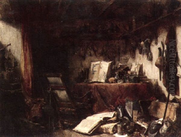 Interior Of A Study - view 1