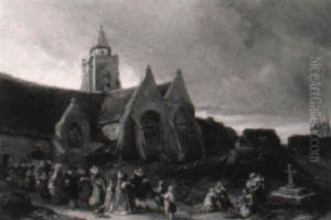 La Sortie De L'eglise