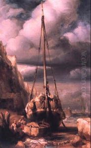Bateau De Pecheur A Maree