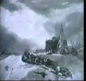 After The Storm by Louis-Gabriel-Eugene Isabey