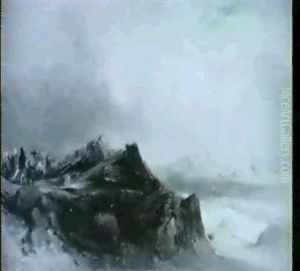 Bord De Mer by Louis-Gabriel-Eugene Isabey