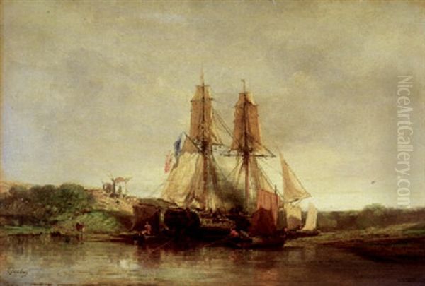 Loading A French Man O'war - view 1
