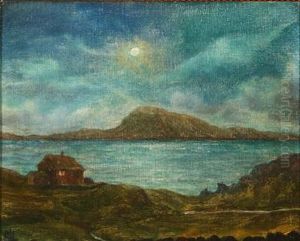 Quiet Evening On Nolsoy, The Faroe Islands by Christen Holm Isaksen