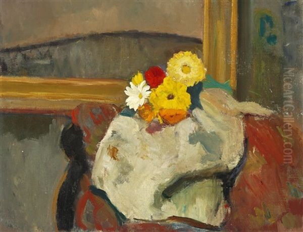 Interior With A Flower Bouquet - view 1