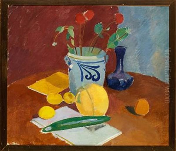 Still Life With Lemons And A Vase - view 1