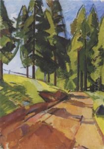 Skovvej. Smaland by Karl Isakson