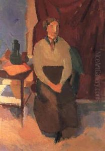 Portraet Af Bertha Brandstrup Portraet Af Bertha Brandstrup