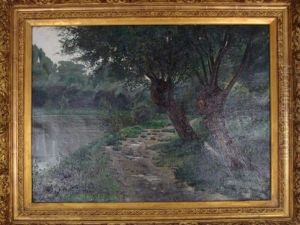 Apres La Pluie by Marie-Victor-Emile Isenbart