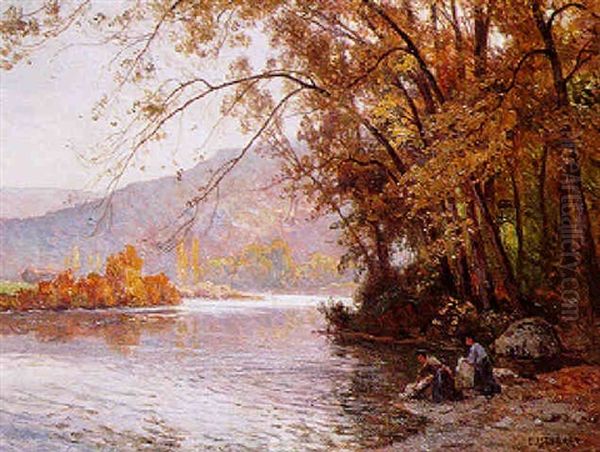 Lavandieres Au Bord Du Doubs - view 1