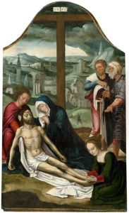 Die Beweinung Christi by Adriaen Isenbrant