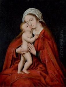La Vierge A L'enfant by Adriaen Isenbrant