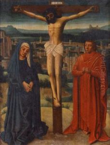 The Crucifixion by Adriaen Isenbrant