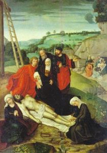 Llanto Sobre Cristo Muerto by Adriaen Isenbrant