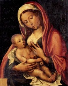 Maria Lactans by Adriaen Isenbrant