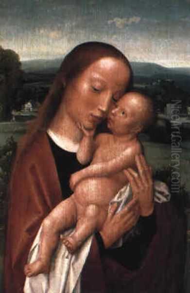 Virgin And Child In A Landscape - view 1