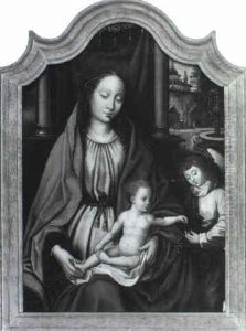 Vierge A L'enfant Avec Un Ange Vierge A L'enfant Avec Un Ange