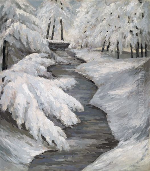 Bach Im Winter - view 1