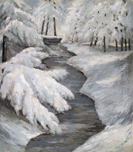 Bach Im Winter by Sebastian Isepp