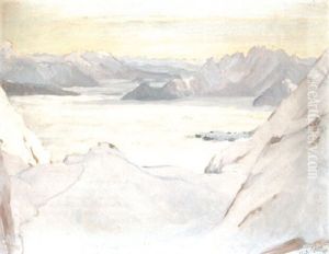 Berge Und Wolken by Sebastian Isepp